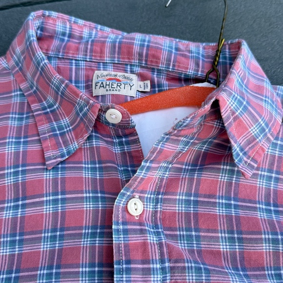 Faherty Other - Faherty Red and Blue Checkered Shirt